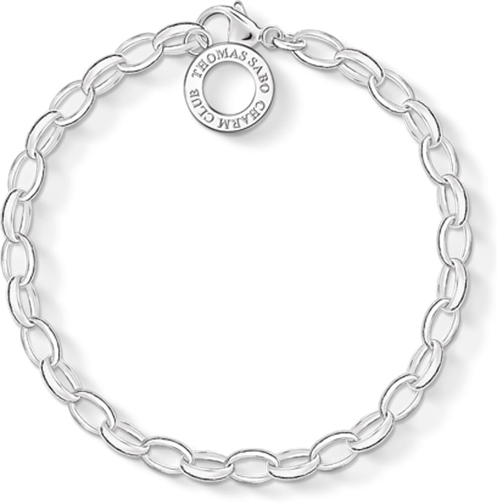 Klassisches Charm Armband - 925 Sterling Silber