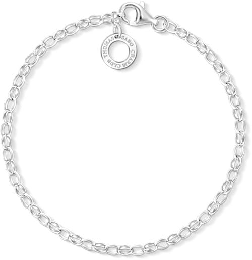 Klassisches Charm Armband - 925 Sterling Silber