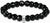 Thomas Sabo Bead Bracelet Model: X0292-023-11-L19 made of faceted, oval obsidian beads with a ring-shaped eyelet for charms #1