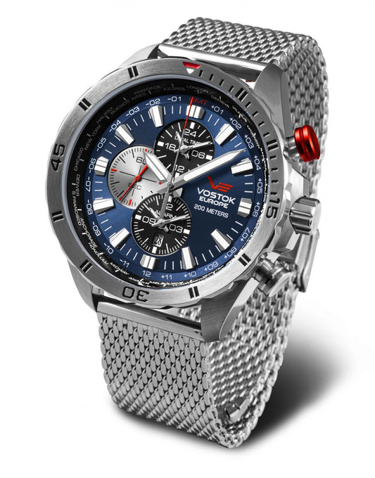 Vostok Europe Almaz YM26-320A652B Herrenuhr • K1 Sicherheitsglas • 20 ATM