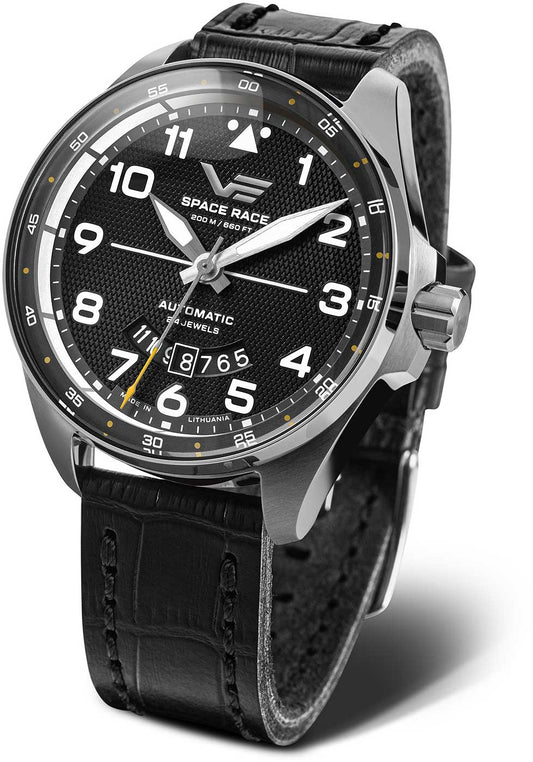 Space Race Herrenuhr, Automatikuhr mit Handaufzug LIMITED-EDITION - Vostok Europe Modell: YN55-325A745