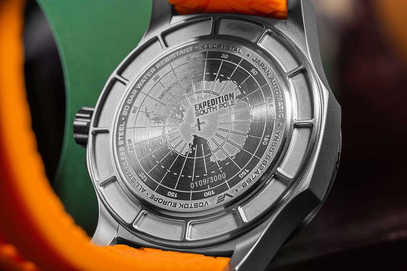 Vostok Europe Expedition South Pole YN55-592A759 Herren Uhr • Robustes Automatikwerk • 20 Bar Wasserdichtigkeit