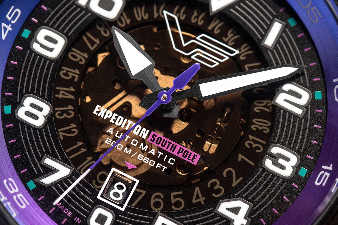 Vostok Europe Expedition South Pole YN55-592C760 Herren Uhr • Automatikwerk • 20 Bar Wasserdicht