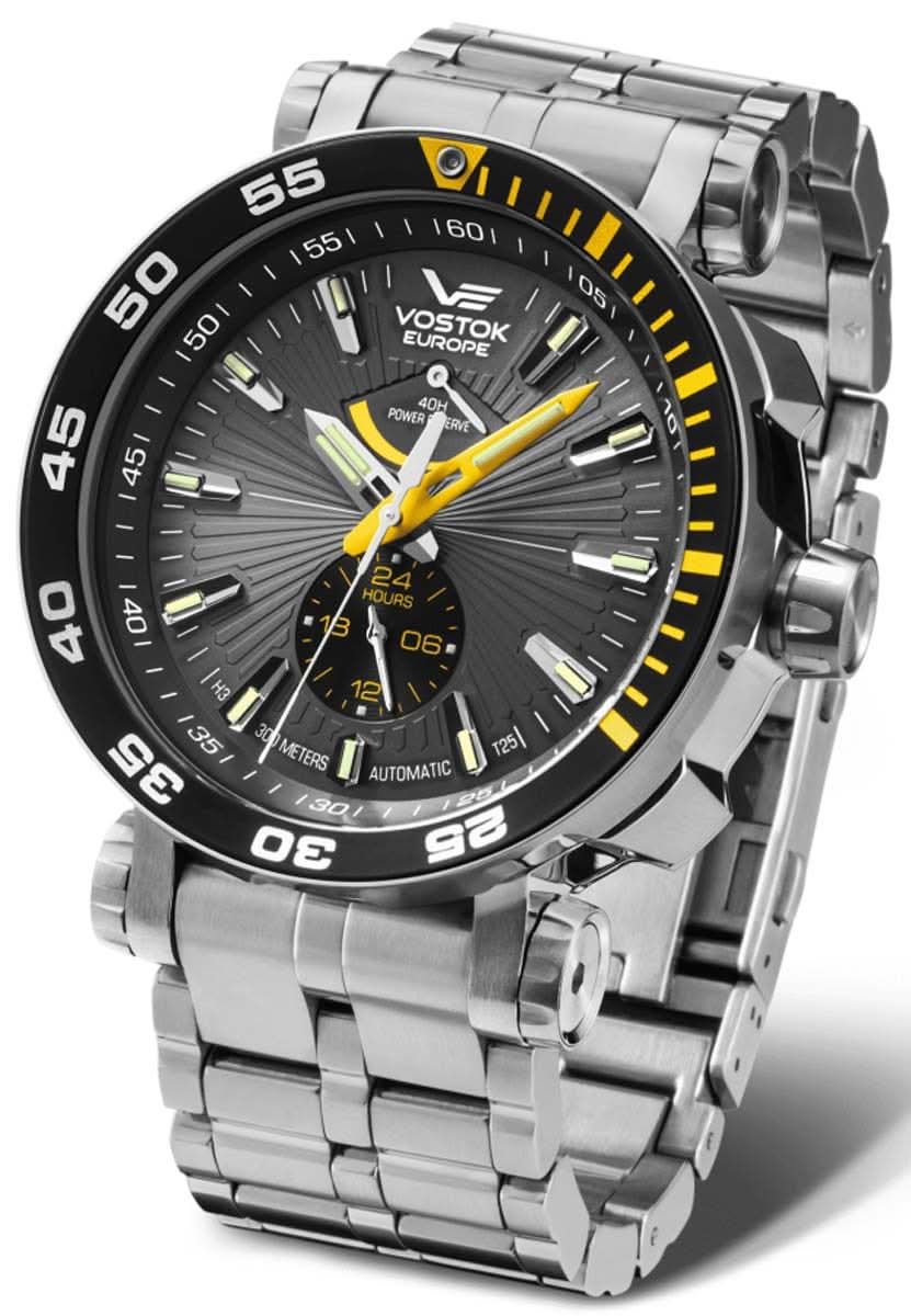 Vostok Europe Energia YN84-575A539 Herrenuhr • Tritium-Beleuchtung • 30 ATM