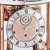 Hermle Tischuhr 35x29x29 cm Metall • Exquisite Tellurium-Funktion • Mit Westminster Schlagwerk