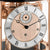 Hermle Tischuhr 35x29x29 cm Holz, Glas, Messing • Tellurium Astrologische Anzeige • Westminster Schlagwerk
