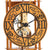 Hermle Wanduhr 62x15x10 cm Metall • Mechanisches Uhrwerk • Glockenschlag