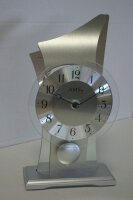 Tischpendeluhr geschwungenes Gehäuse - AMS Modell: 1138