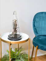 Tischuhr Schwarz Schlag auf Glocke - Hermle Modell: 22995-740791