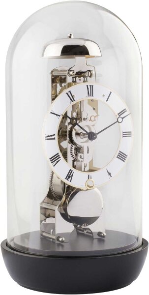 Tischuhr Schwarz Schlag auf Glocke - Hermle Modell: 23019-740791