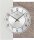 Wanduhr modern Holz 25 cm x 29 cm x 5 cm - AMS Modell: 9580