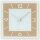 Wanduhr modern 30 x 30 x 3 cm - AMS Modell: 9574