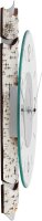 Wanduhr modern 27 x 39 x 6 cm - AMS Modell: 9624
