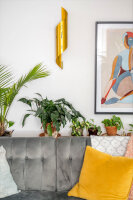 Pendeluhr Goldfarben Quarzwerk - Hermle Modell: 70944-X62200