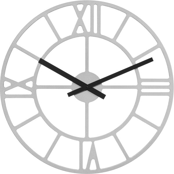 Wanduhr Quarzwerk Grau - Hermle Modell: 30915-X52100