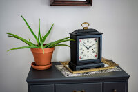 mechanische Tischuhr - Vintage Schwarz - Hermle Modell: 22915-V80340