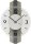 moderne Wanduhr mit Stein-Auflage - AMS Modell: 9675