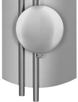 Funkpendeluhr Silberfarben Modern - AMS Modell: 5266S