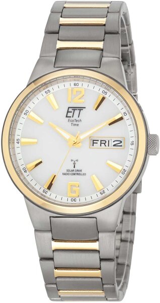 Herrenuhr Solar- und Funkuhr - Eco Tech Time Modell: EGT-11322-11M