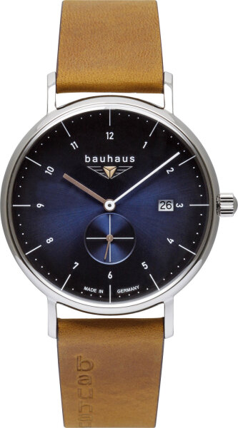 Herrenuhr Quarz Edelstahlgehäuse - Bauhaus Modell: 2130-3