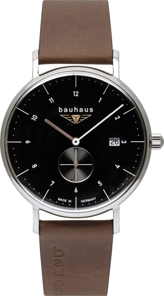 Herrenuhr Quarz Edelstahlgehäuse - Bauhaus Modell: 2132-2