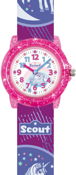 Kinderuhr Elfe & Einhorn, Serie: Crystal - Scout Modell: 305.040