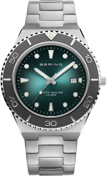 Herrenuhr Sunray-Zifferblatt, Datum Bering Modell: 18940-708