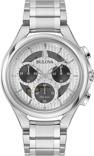 Herrenuhr mit gewölbtem Uhrwerk - Bulova Modell: 96A301