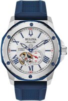 Herrenuhr Marine Star Taucheruhr Edelstahl Silikon - Bulova Modell: 98A225