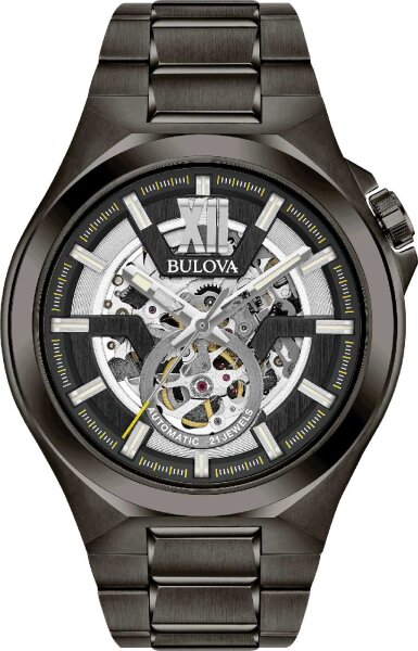Herren-Skelettuhr Automatic Maquina - Bulova Modell: 98A179