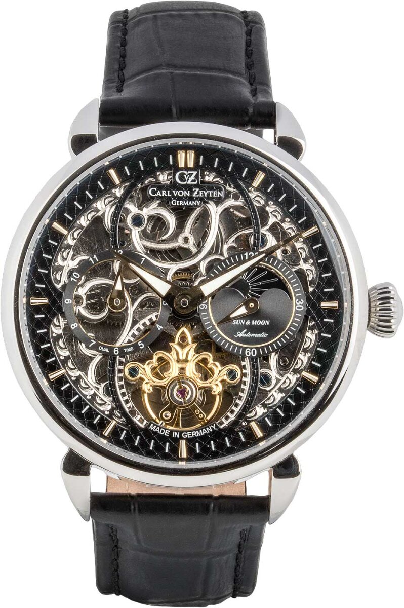 Herrenuhr Automatikuhr Carl von Zeyten Modell: CVZ0005BKGS