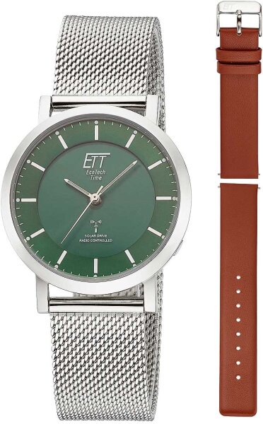 Damenuhr mit Funk-Solaruhrwerk - Eco Tech Time Modell: ELS-11618-81MS
