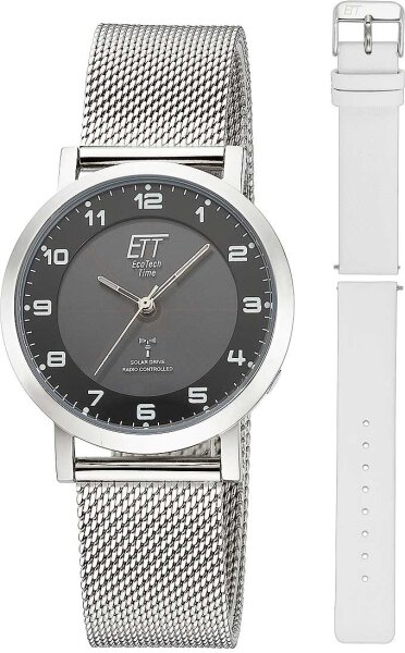 Damenuhr mit Funk-Solaruhrwerk - Eco Tech Time Modell: ELS-11625-22MS