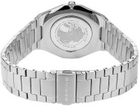 Herrenuhr, blaues Zifferblatt mit leuchtenden Zeigern und Indizes, geschützt durch Saphirglas - Bering Modell: 19641-707