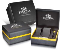 Herrenuhr - Datumsfenster mit Lupe, Polyurethan Armband