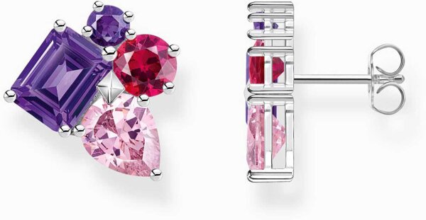 Ohrstecker mit 4 aufwendigen Zirkonia Steinen - Thomas Sabo Modell: H2275-477-7