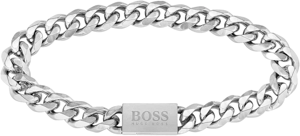 Boss Jewelry 1580144M - CHAIN FOR HIM Armband aus Edelstahl - silber