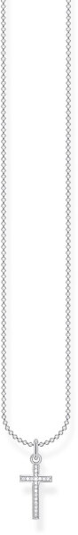 Halskette mit Kreuz Anhänger - 925 Sterlingsilber