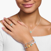 Charm Anhänger Bunter 3D Regenbogen - 925 Sterlingsilber