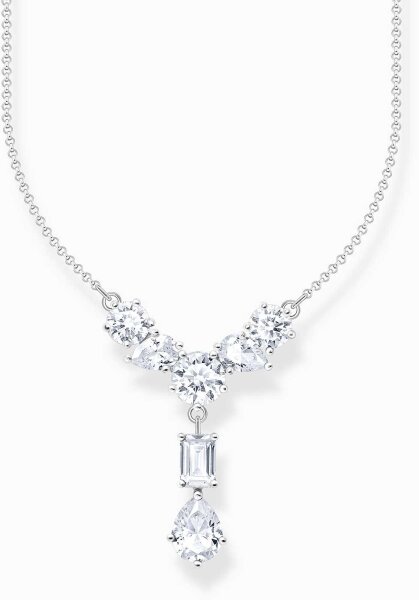 Halskette mit Steinen besetzt - Thomas Sabo Modell: KE2195-051-14