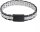 Gliederarmband aus Edelstahl silber/schwarz - Tommy Hilfiger Modell: 2790503