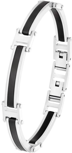 - Herrenarmband teilweise IP schwarz beschichtet - s.Oliver Jewelry Modell: 2035798