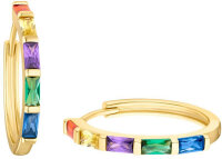 Kreolen mit bunten Steinen - s.Oliver Jewelry Modell:...