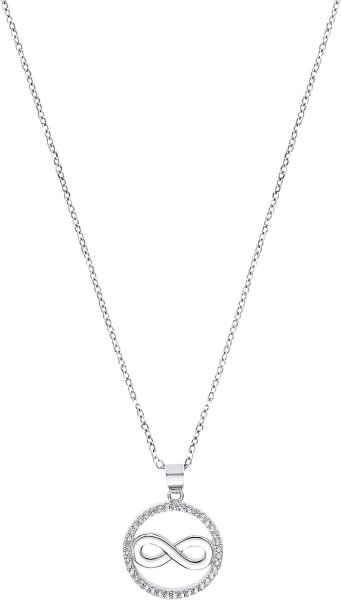 Halskette mit Anhänger Infinity im Kreis - s.Oliver Jewelry Modell: 2032567