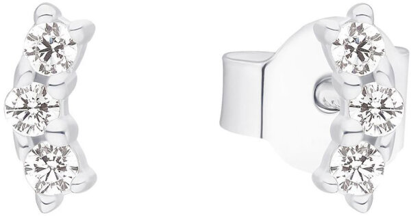 Ohrstecker mit 3 Steinen - s.Oliver Jewelry Modell: 2034843