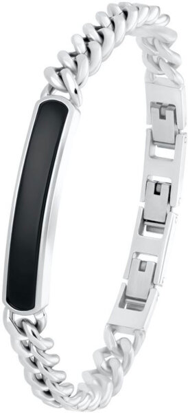 Schildarmband mit Achat Einsatz - s.Oliver Jewelry Modell: 2035538