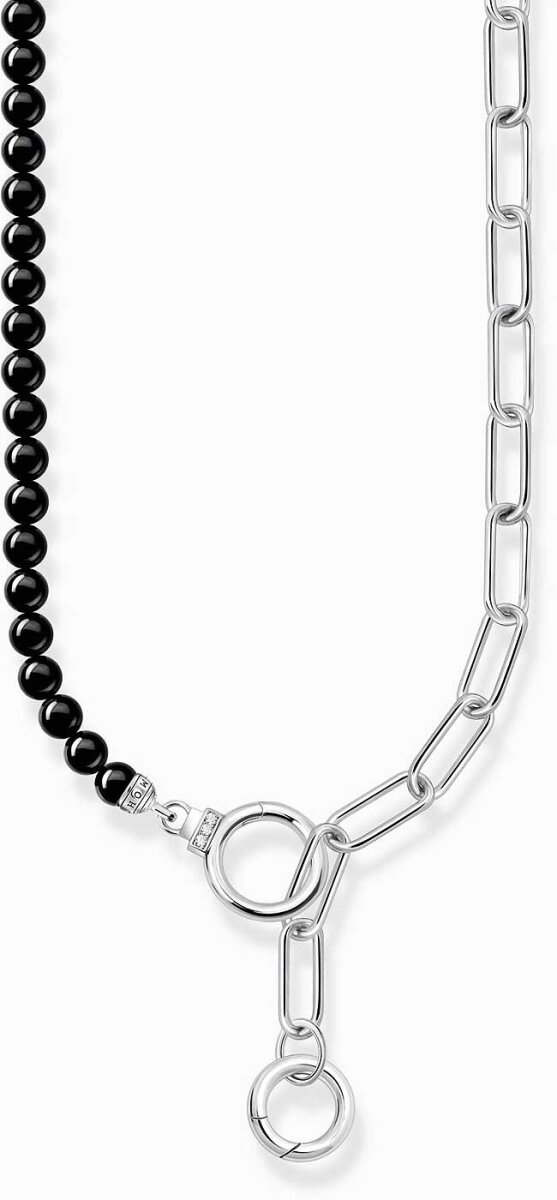 Collier aus Kette und Beads mit zwei Verschlüssen - Thomas Sabo Modell: Ke2193-027-11