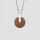 Opacity Halskette mit rundem Holz Anhänger - Holzkern Modell: Jewelry