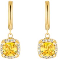 Kreolen mit Steinchen Anhänger - s.Oliver Jewelry Modell: 2037831