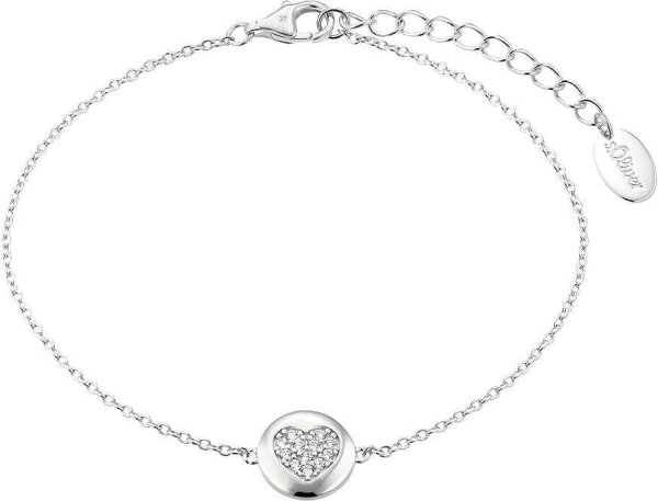 Armband mit Herz Anhänger - s.Oliver Jewelry Modell: 2037813